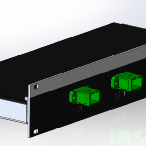 optical networking equipment in black